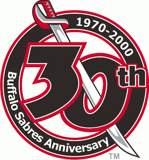 Buffalo Sabres 2000 Anniversary Logo fabric transfer